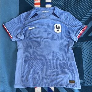 Nike Womens Blue Soccer Jersey